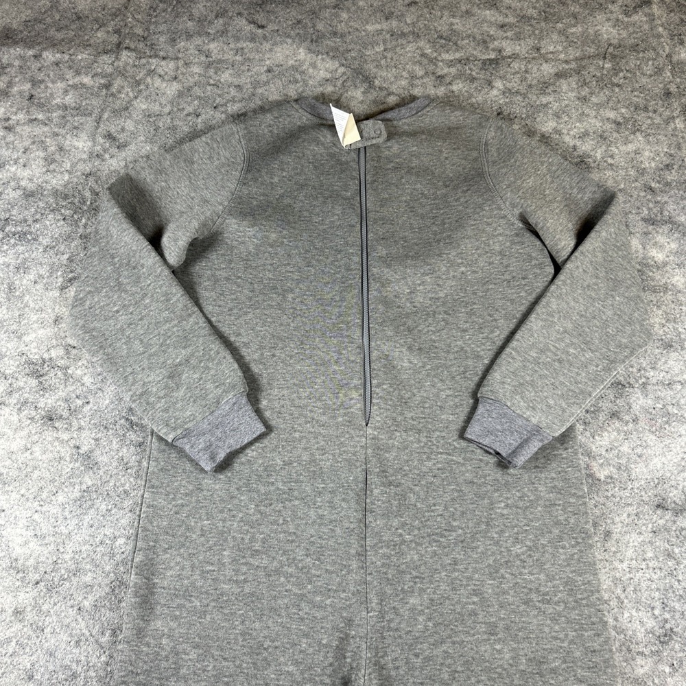 NWT SZ 12 Adaptive‎ Back Zip Gray Convert-A-Foot Sleeper Designed Special Needs